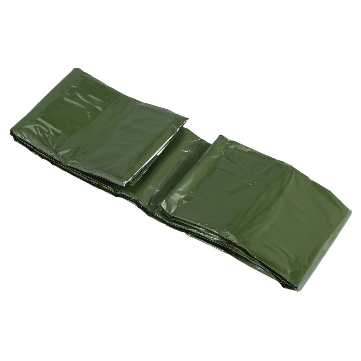 Bivy Bag Emergency - ถุงนอนฉุกเฉินแบบ Bivy Sack พร้อมนกหวีด สำหรับเอาตัวรอดกลางแจ้ง ผ้าห่มเก็บความร้อนสำหรับตั้งแคมป์และแบกเป้