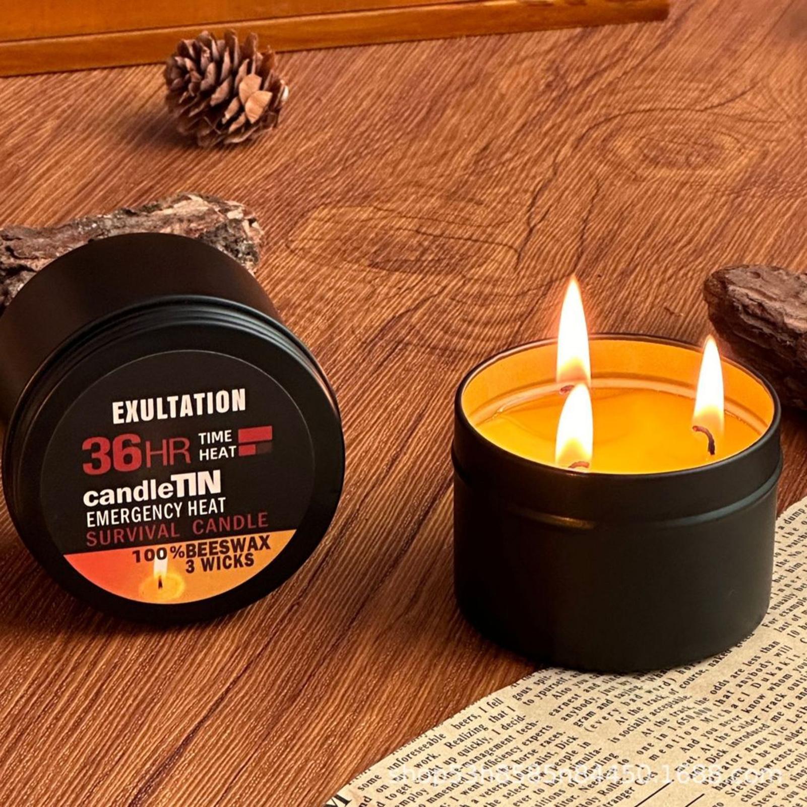 Fire Starting Kit - ยาวเทียน Burning Camping เทียน Jar 36