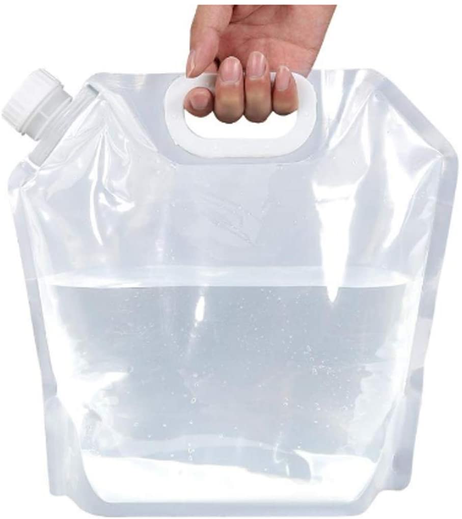 Water Bag Collapsible - ถังน้ำพับได้ 5 ลิตร 10 ลิตร ถุงน้ำพลาสติกพับได้สำหรับกิจกรรมกลางแจ้ง