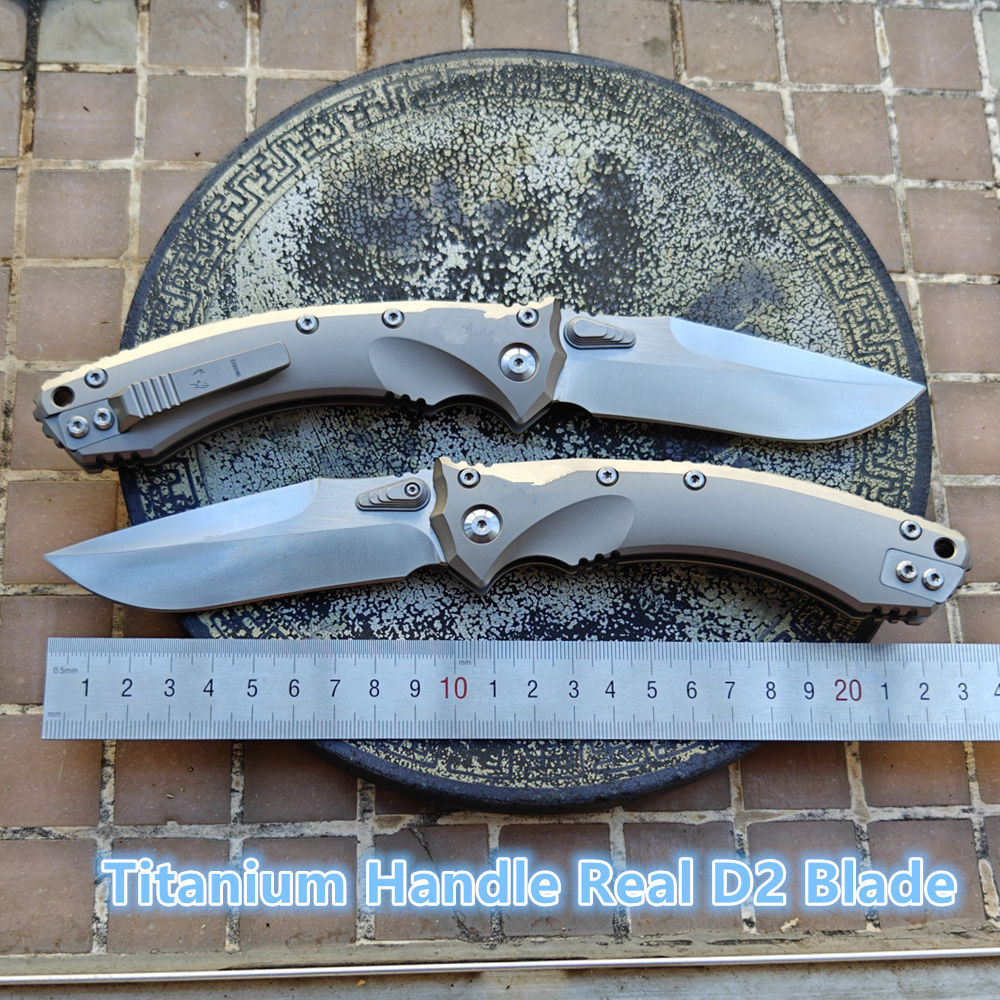 Bushcraft Knife Fixed - มีดพับ Mai's Real D2 Blade Amphibia