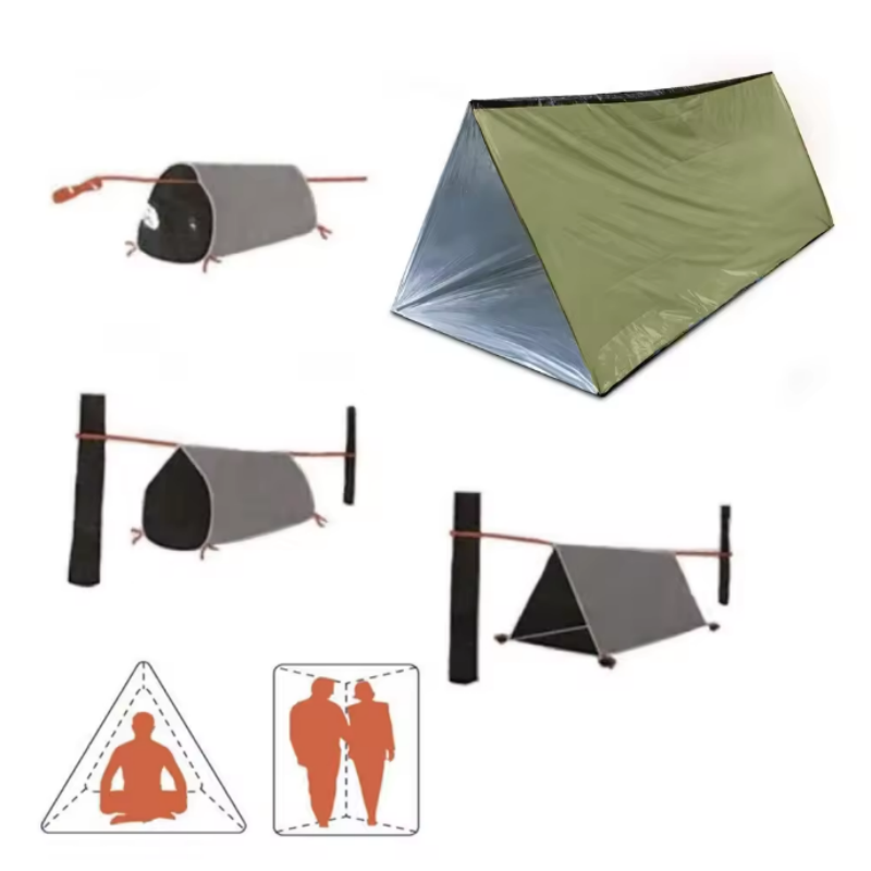 เต็นท์ฉุกเฉินแบบท่อไมลาร์กันน้ - Emergency Mylar Tent บทวิจารณ์และราคา