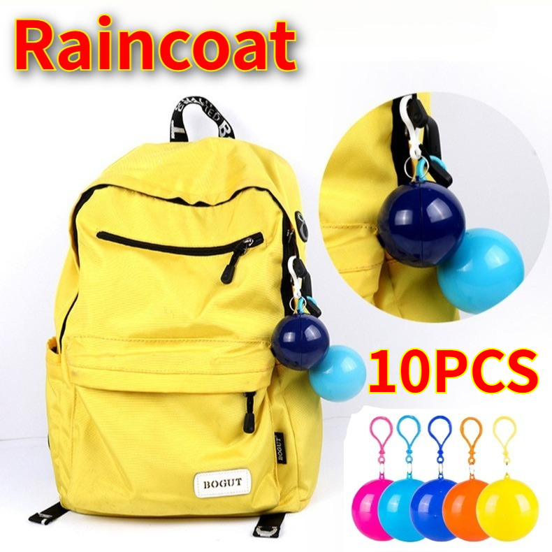 เสื้อกันฝนแบบใช้แล้วทิ้งขนาดเล - Emergency Poncho Rain บทวิจารณ์และราคา