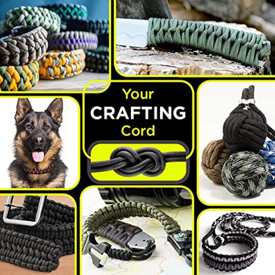 เชือกพาราคอร์ดขนาด 5/32 นิ้ว 1 - Para Cord 1000Ft บทวิจารณ์และราคา