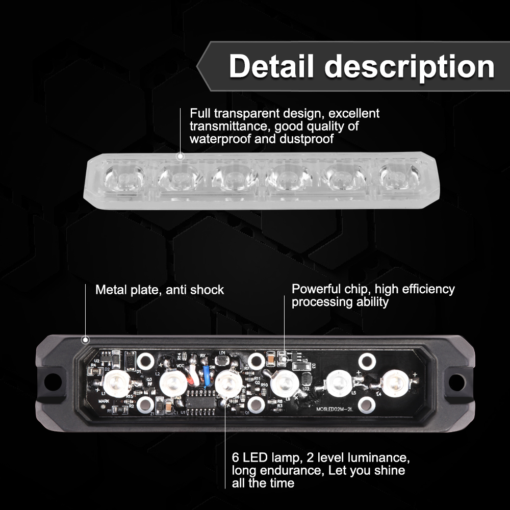 Begrand ไฟเตือนรถฉุกเฉินติดพื้ - Sos Light Strobe บทวิจารณ์และราคา