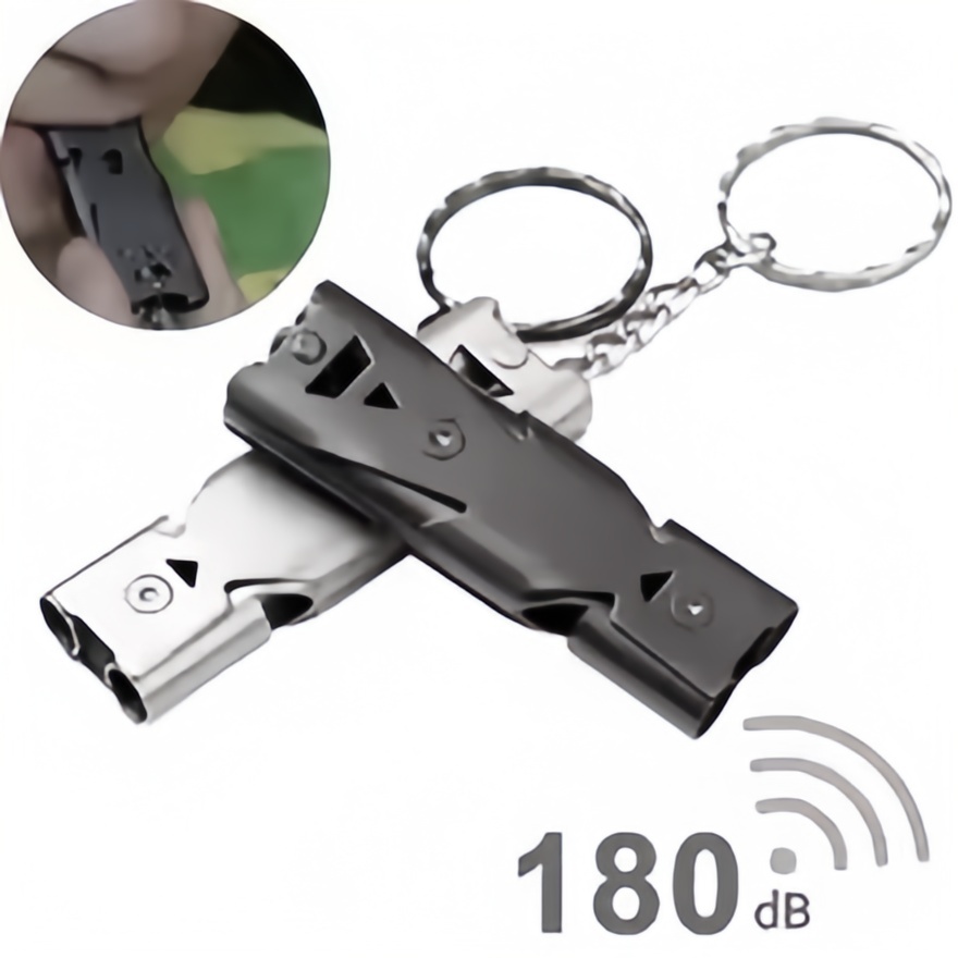 พวงกุญแจนกหวีดเอาชีวิตรอด – เส - Emergency Whistle Loud บทวิจารณ์และราคา