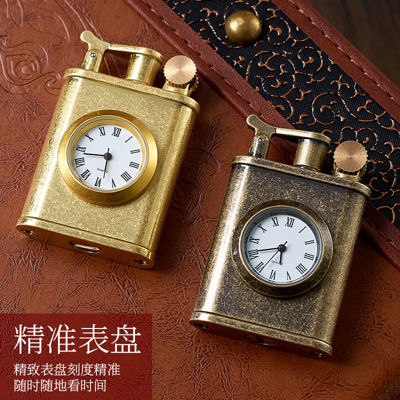 Retro นาฬิกาน้ํามันก๊าดไฟแช็กโ - Fire Starting Kit บทวิจารณ์และราคา