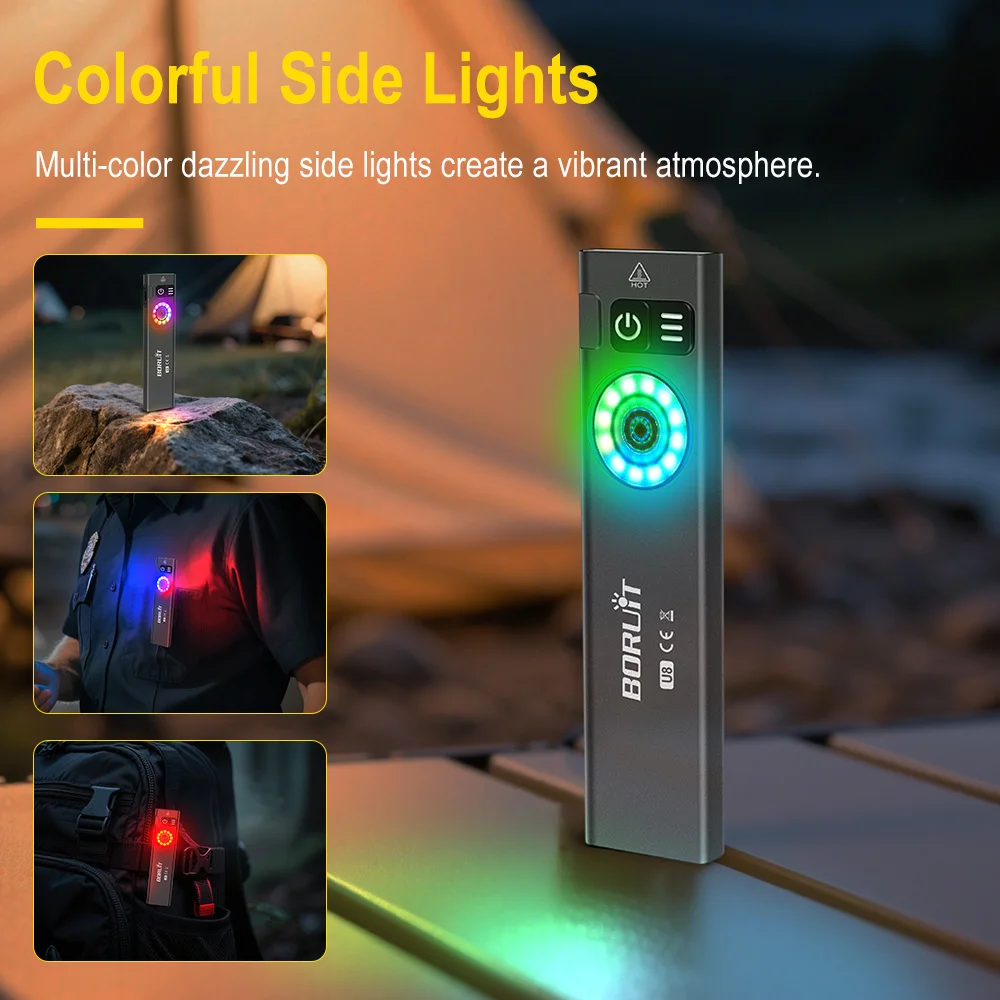 ไฟฉาย LED BORUiT U8 650LM EDC  - Fishing Kit Compact บทวิจารณ์และราคา