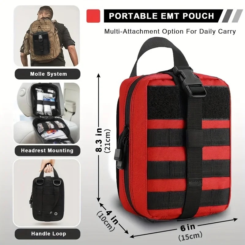 ชุดปฐมพยาบาลพกพา 363 ชิ้น สำหร - Bivy Bag Emergency บทวิจารณ์และราคา
