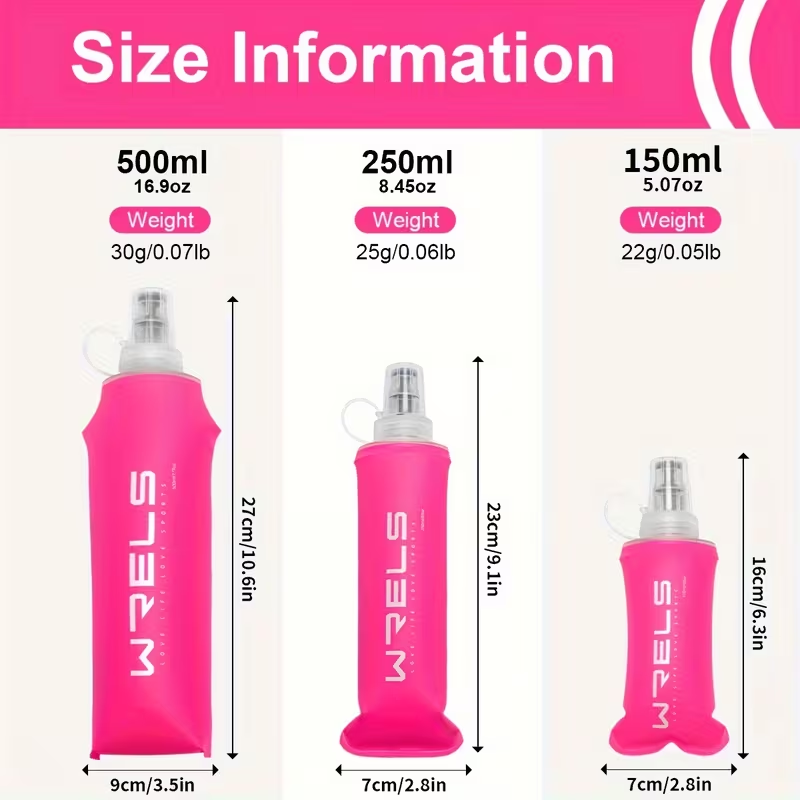 ขวดน้ำพับได้ WRELS ทำจาก TPU ป - Water Bag Collapsible บทวิจารณ์และราคา