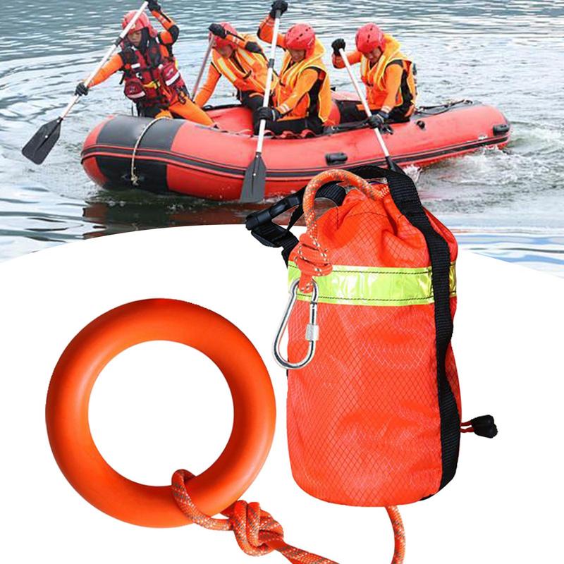โยนเชือกกู้ภัยน้ํา 16 M โยนกระ - Rescue Rope Throw บทวิจารณ์และราคา