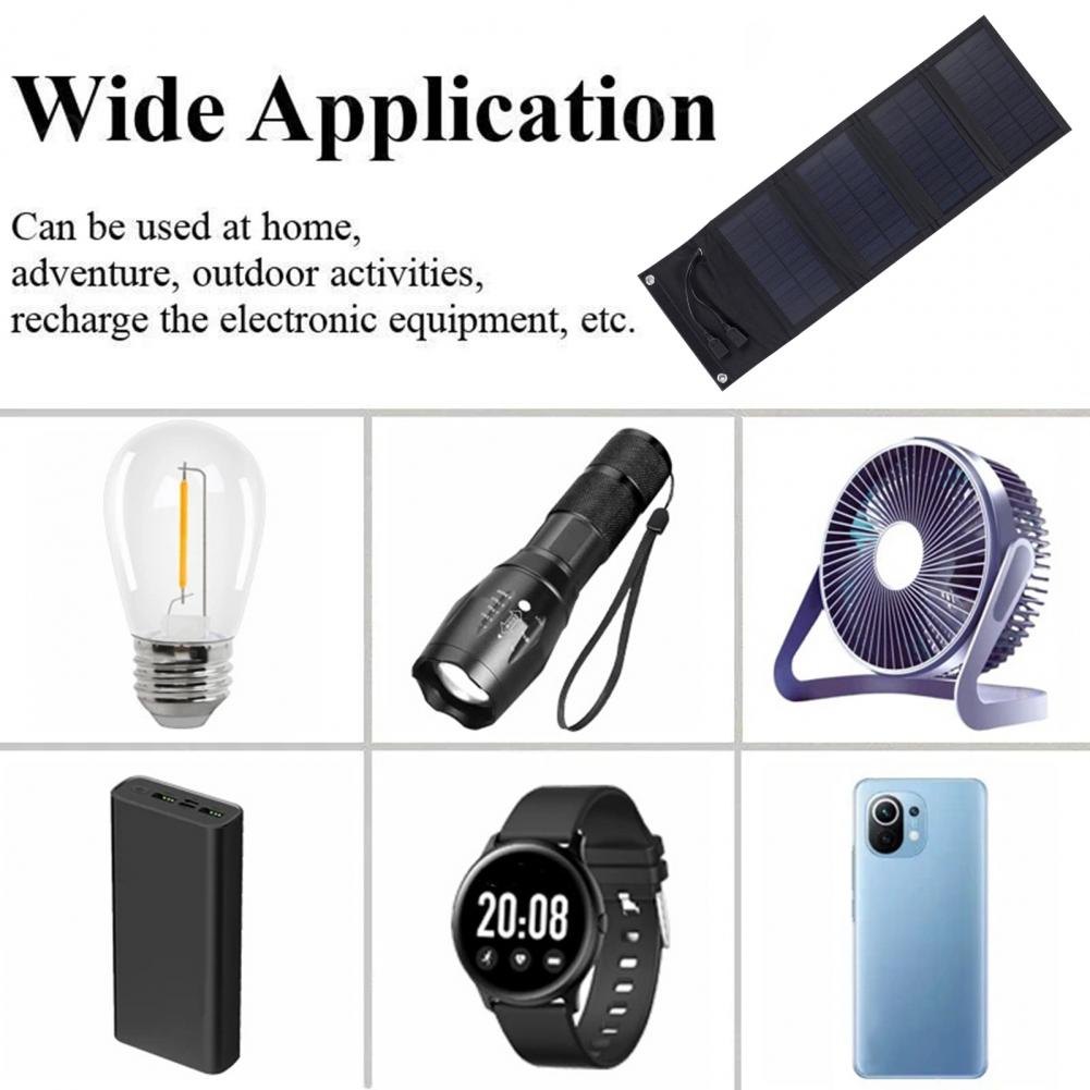แผงโซลาร์เซลล์น้ำหนักเบา แผงโซ - Solar Emergency Charger บทวิจารณ์และราคา