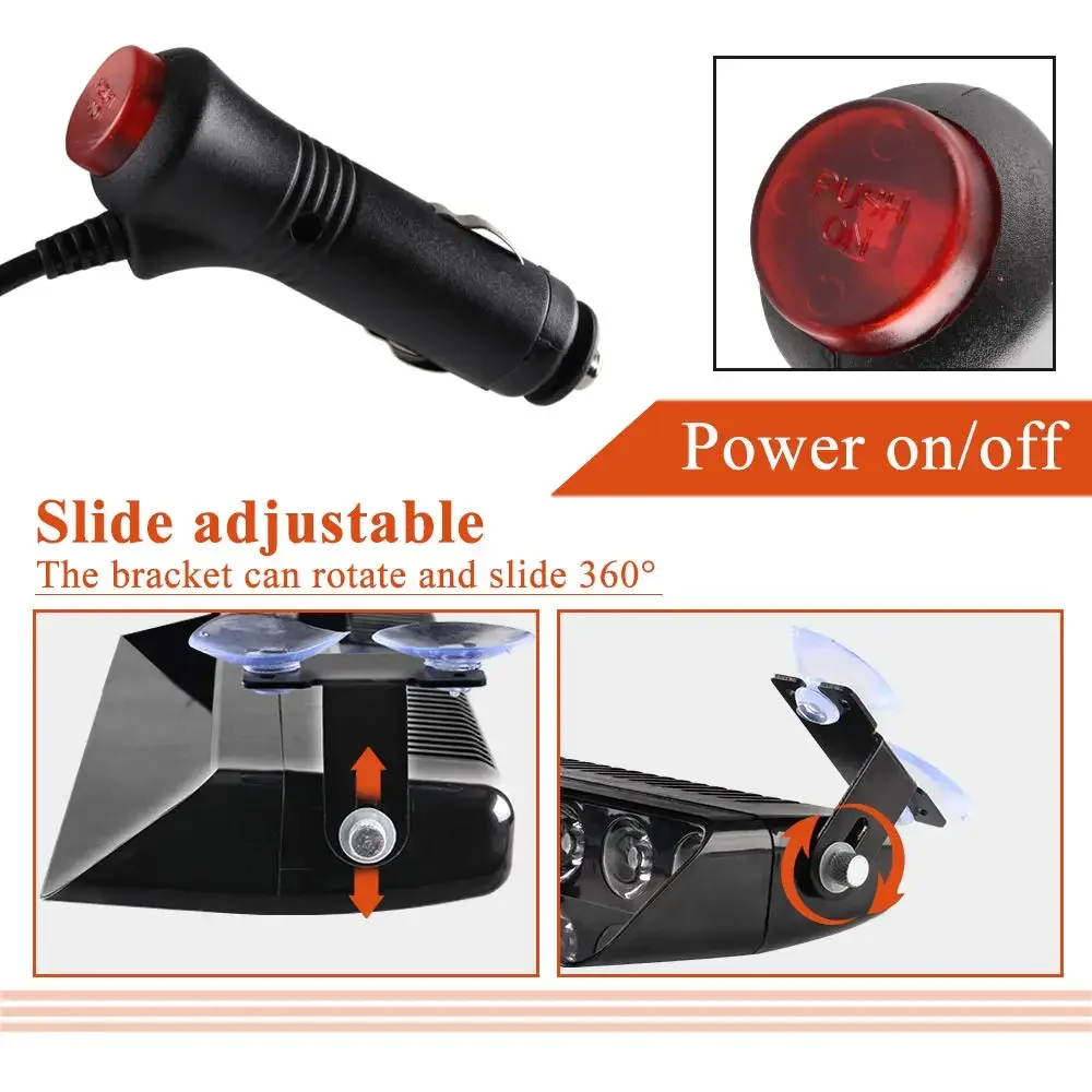 ไฟฉุกเฉิน LED แบบกระพริบติดกระ - Sos Light Strobe บทวิจารณ์และราคา