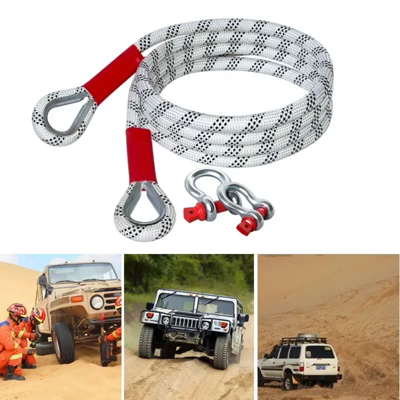 เชือกพ่วงรถยนต์ใหม่สำหรับรถออฟ - Rescue Rope Throw บทวิจารณ์และราคา
