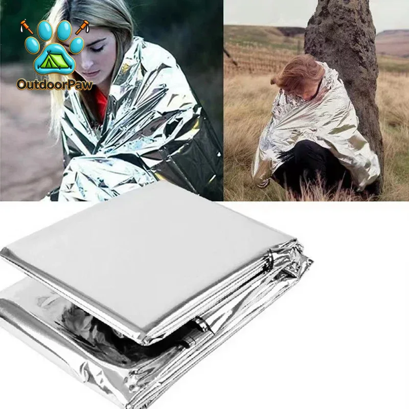 ผ้าห่มสะท้อนความร้อนฉุกเฉิน 16 - Survival Blanket Reflective บทวิจารณ์และราคา