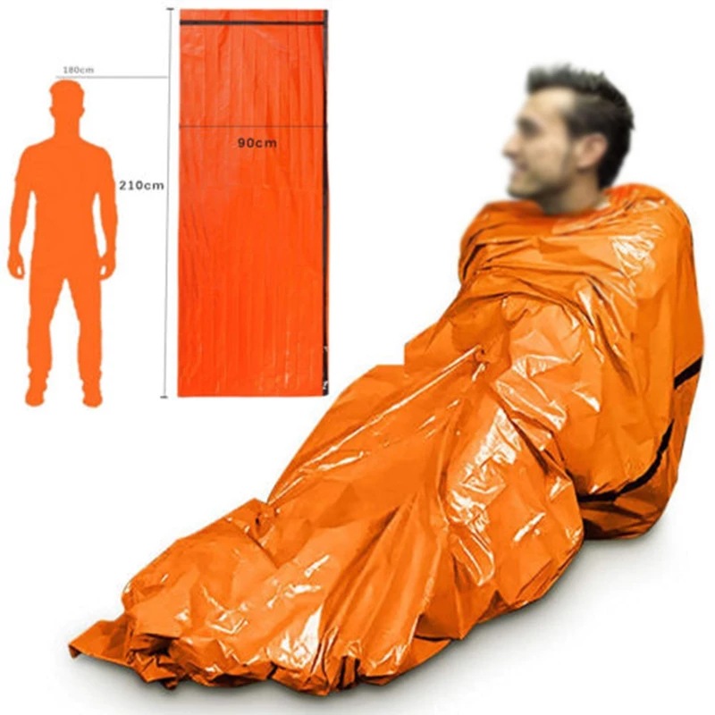 แบบพกพากันน้ําฉุกเฉิน Survival - Bivy Bag Emergency บทวิจารณ์และราคา