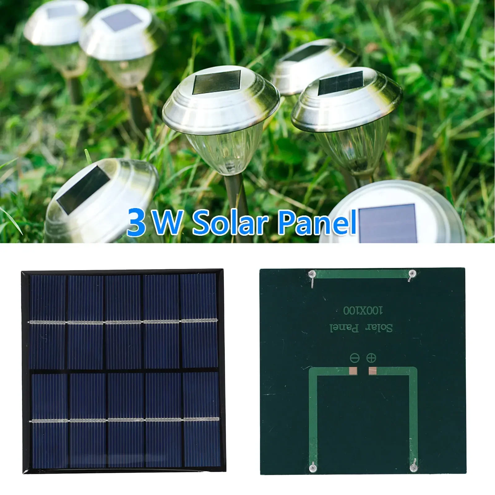 แผงพลังงานแสงอาทิตย์ 3W 5V คณะ - Solar Emergency Charger บทวิจารณ์และราคา
